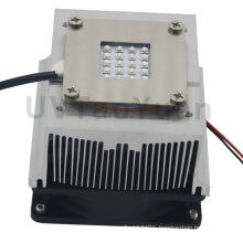 50W 520-530nm green module led uv led lamp with heat sink & fan